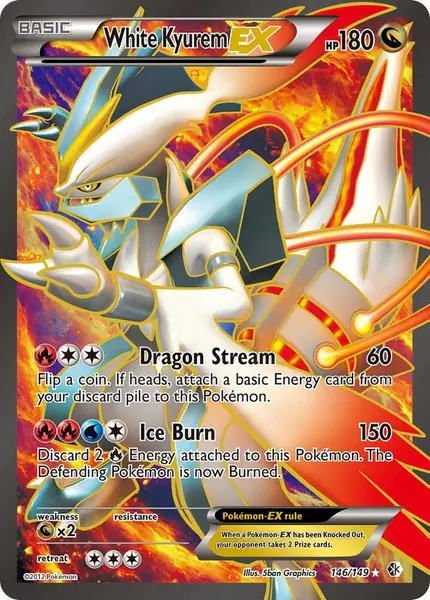 White Kyurem EX ( Full Art)