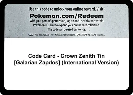 Crown Zenith Mini Tin Display Case