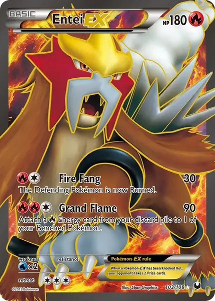 Entei EX ( Full Art)