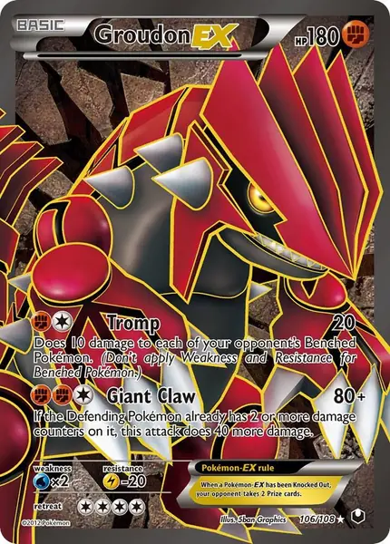 Groudon EX ( Full Art)