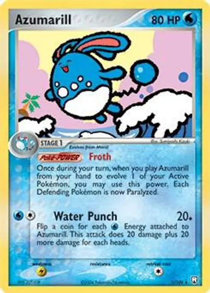 Azumarill - (EX Team Rocket Returns)