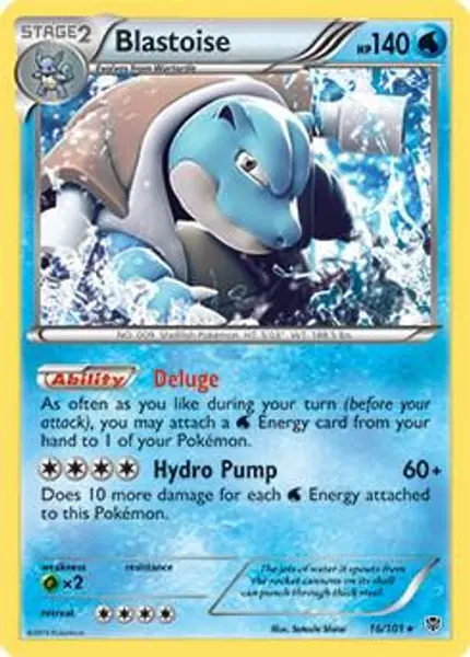 Blastoise - (BW Plasma Blast)