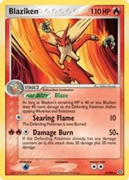 Blaziken - (EX Emerald)