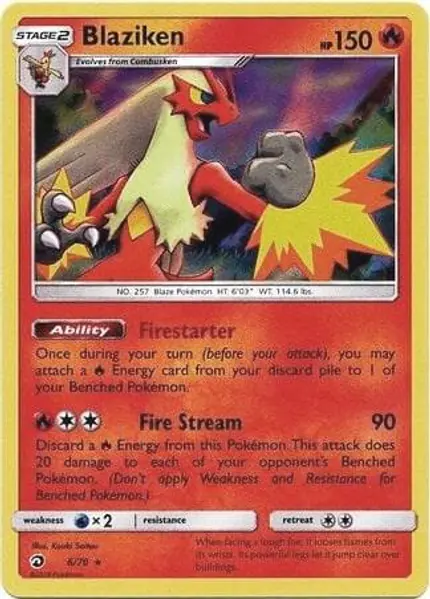 Blaziken - /70 (Dragon Majesty)