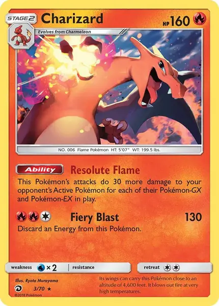 Charizard - /70 (Let's Play, Eevee!)
