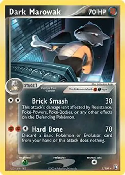 Dark Marowak - (EX Team Rocket Returns)