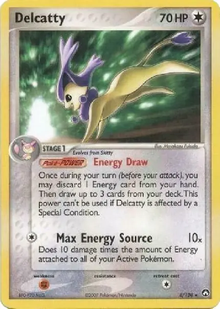 Delcatty - (EX Power Keepers)