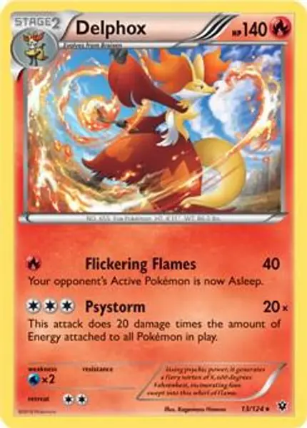 Delphox - 13/124 (XY Fates Collide)