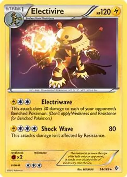 Electivire - 54/149 (BW Boundaries Crossed)