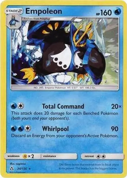 Empoleon - (Cracked Ice Holo)