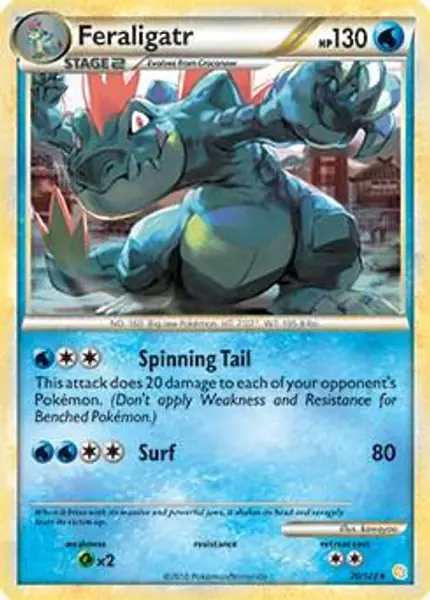 Feraligatr - (Cosmos Holo)