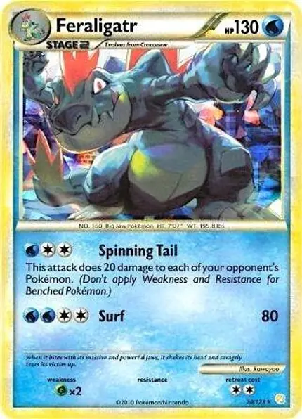 Feraligatr - (Cracked Ice Holo)