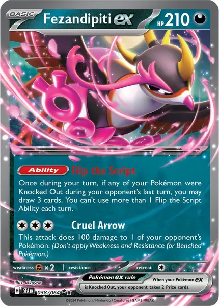 Fezandipiti ex - 038/064 (Starless Foil)