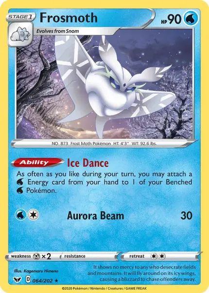 Frosmoth - 064/202 (Non-Holo)
