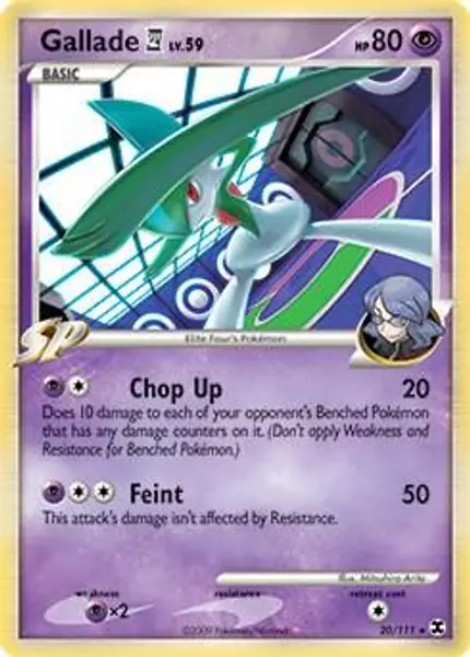 Gallade E4 - (DPPt Rising Rivals)