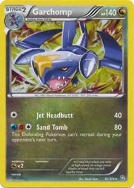 Garchomp - (Cracked Ice Holo)