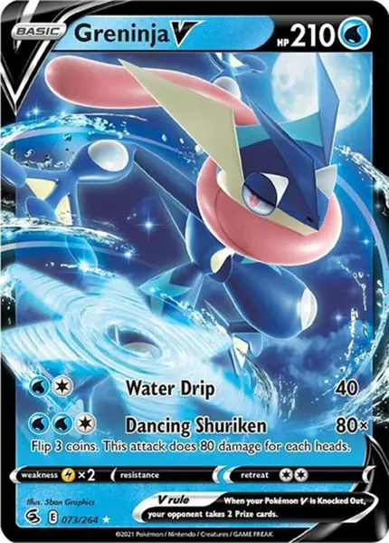 Greninja V - (Non-Holo)