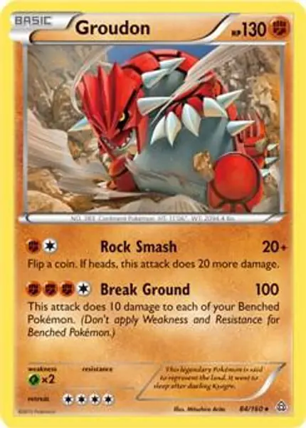 Groudon - (XY Primal Clash)
