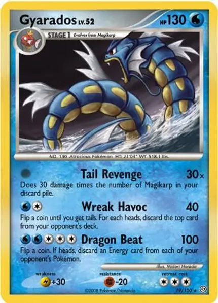Gyarados - (DP Stormfront)