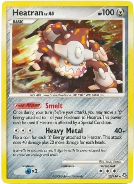 Heatran - (DP Legends Awakened)