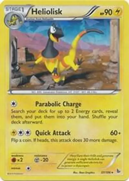 Heliolisk - (XY Flashfire)