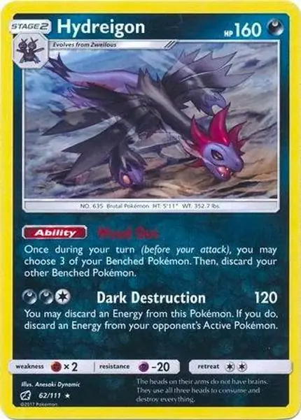 Hydreigon - (Cracked Ice Holo)