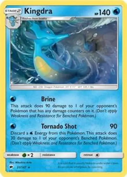 Kingdra - (SM Burning Shadows)