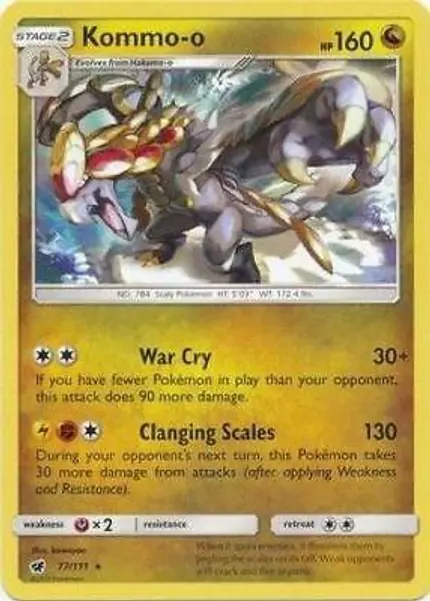 Kommo-o - (Cracked Ice Holo)