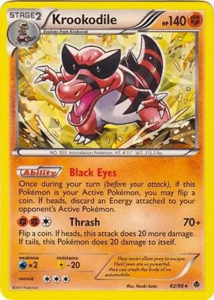 Krookodile - /98 (BW Emerging Powers)