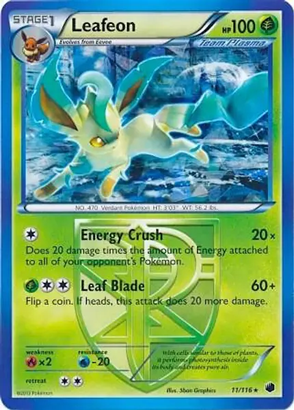 Leafeon - (BW Plasma Freeze)