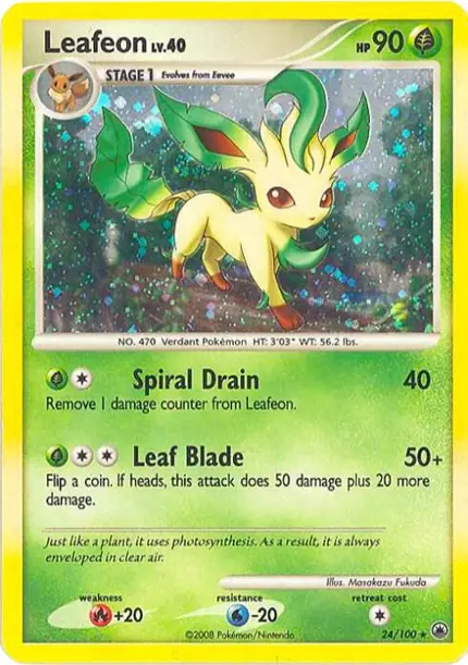 Leafeon - (DP Majestic Dawn)