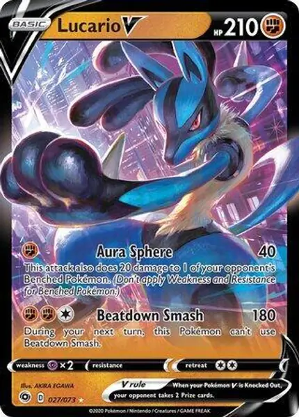 Lucario V - / (Non-Holo)