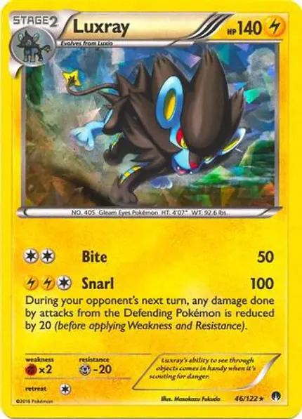 Luxray - (Cracked Ice Holo)