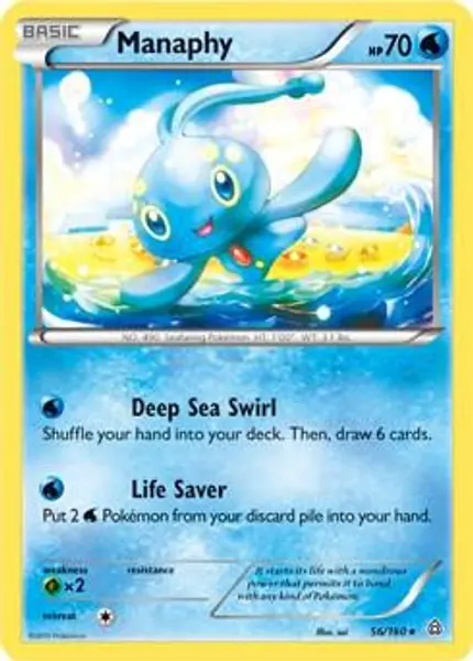 Manaphy - 56/160 (Battle Arena Deck Exclusive)