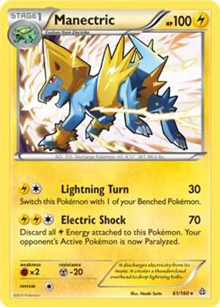 Manectric - 61/160 (XY Primal Clash)