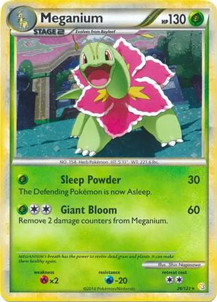 Meganium - (Cosmos Holo)