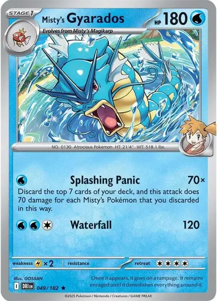 Misty's Gyarados - 049/182