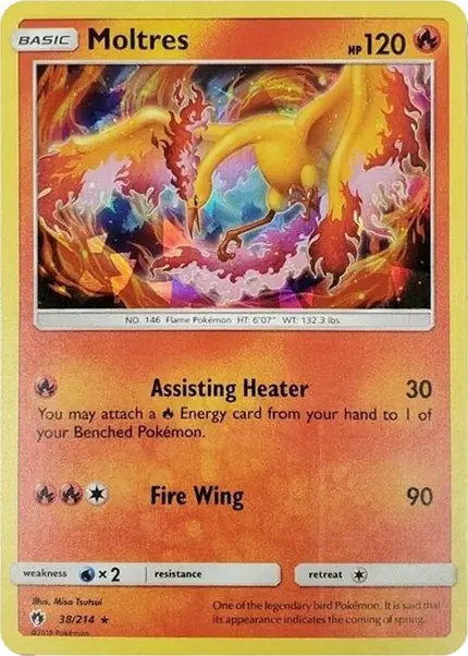 Moltres - (Cracked Ice Holo)