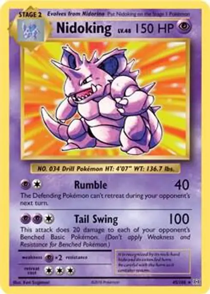 Nidoking - (XY Evolutions)