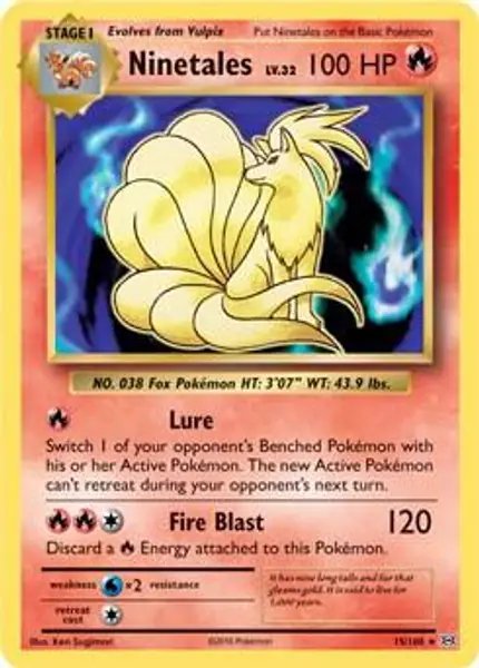 Ninetales - (XY Evolutions) (Non-Holo)