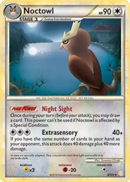 Noctowl - (HeartGold & SoulSilver)