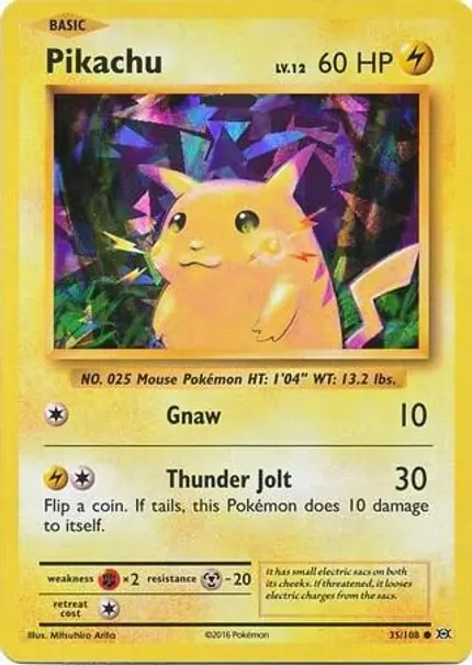 Pikachu - (Cracked Ice Holo)