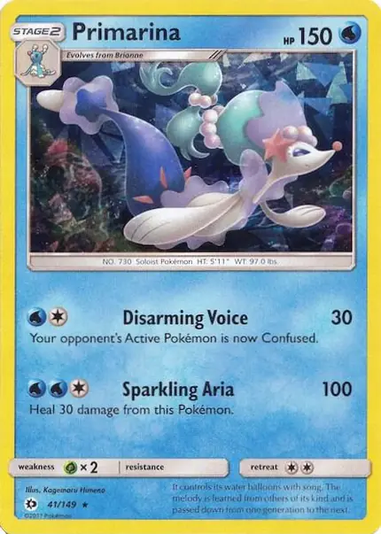 Primarina - (Cracked Ice Holo)