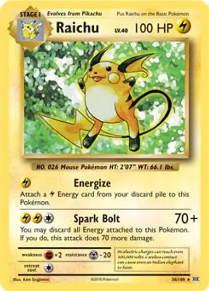 Raichu - (XY Evolutions)