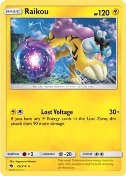 Raikou - (SM Lost Thunder)