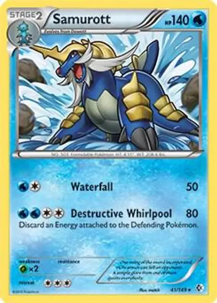 Samurott - (BW Boundaries Crossed)