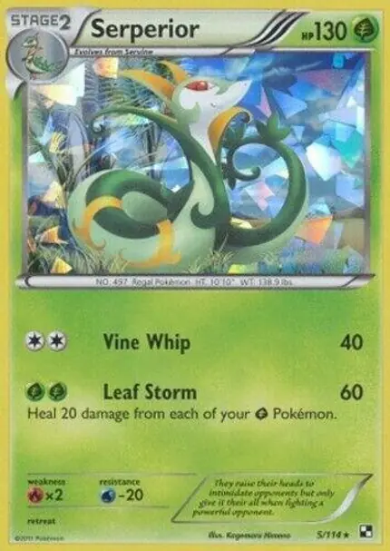 Serperior - (Cracked Ice Holo)