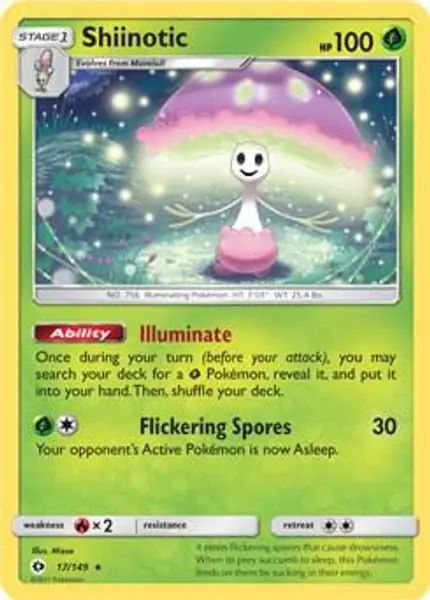 Shiinotic - (SM Base Set)