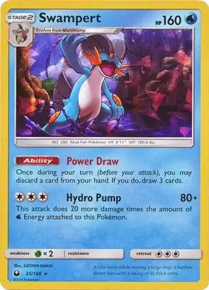Swampert - (SM Celestial Storm)