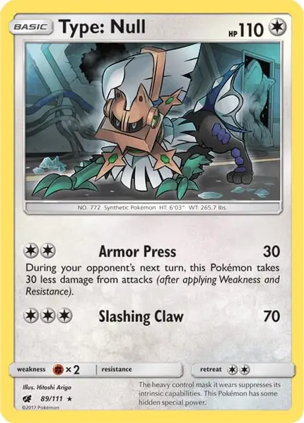 Type: Null - (SM Crimson Invasion)
